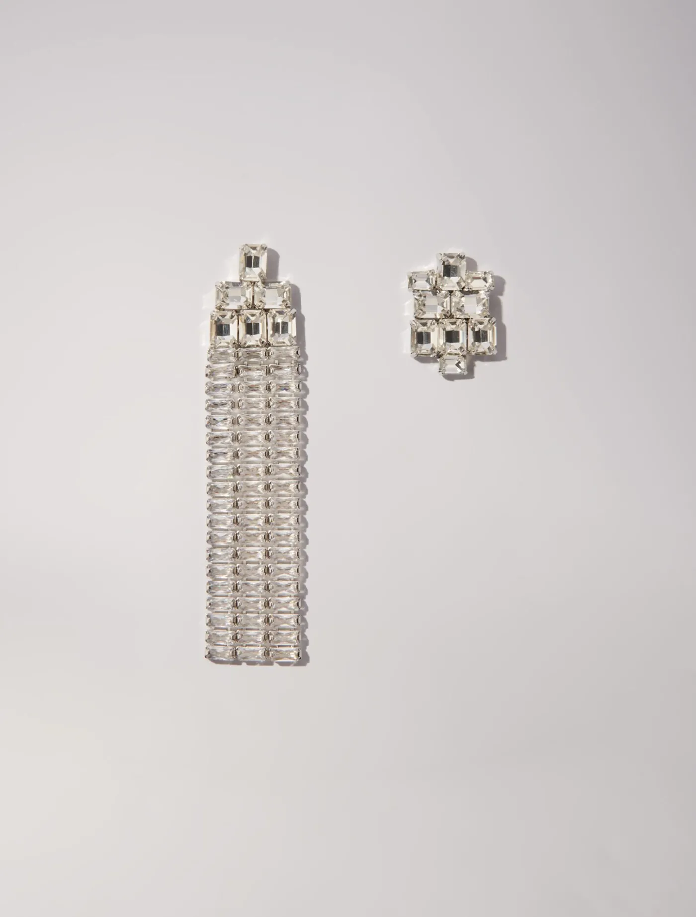 Cascade diamanté earrings^Maje Best Sale