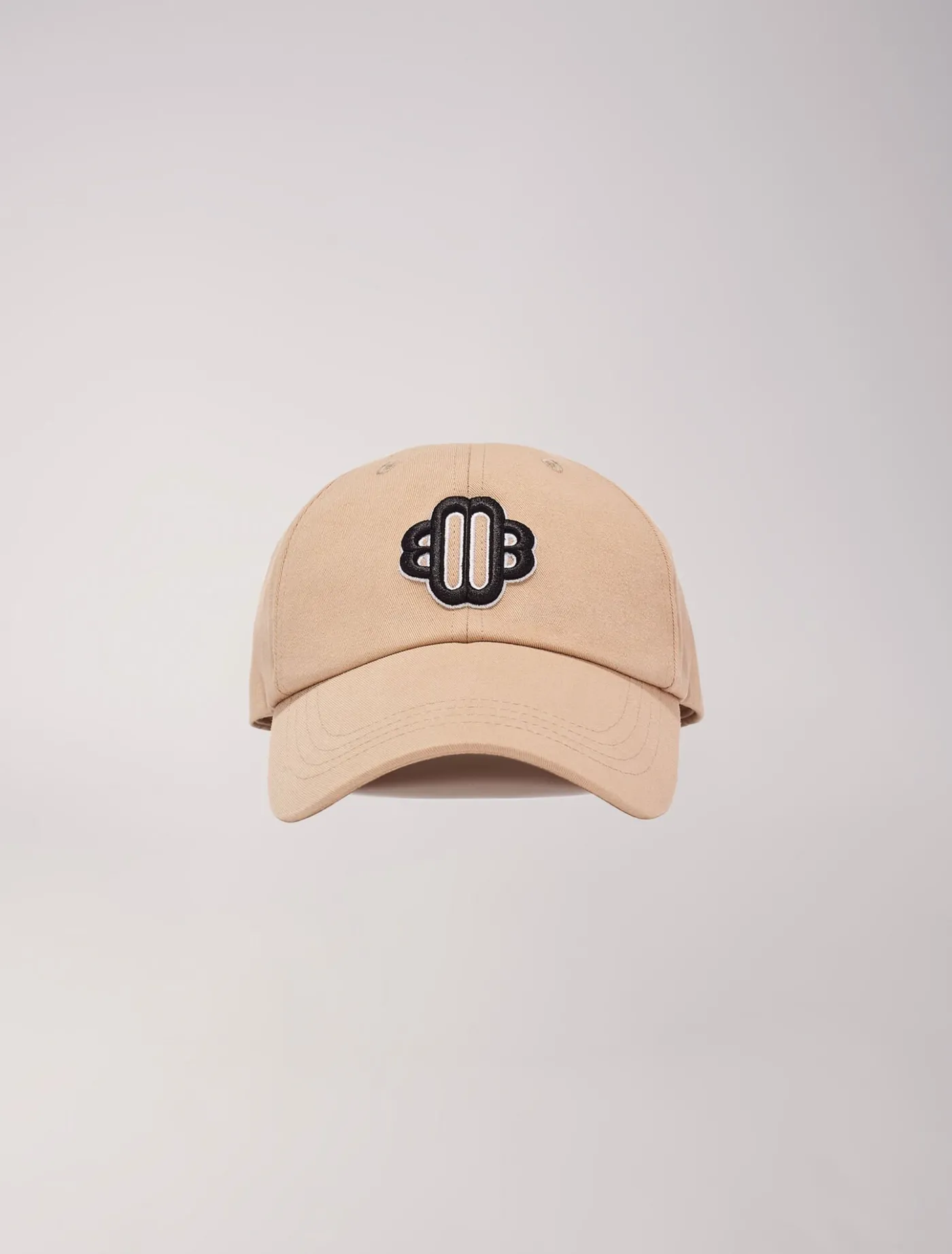 Clover logo cotton cap^Maje Flash Sale