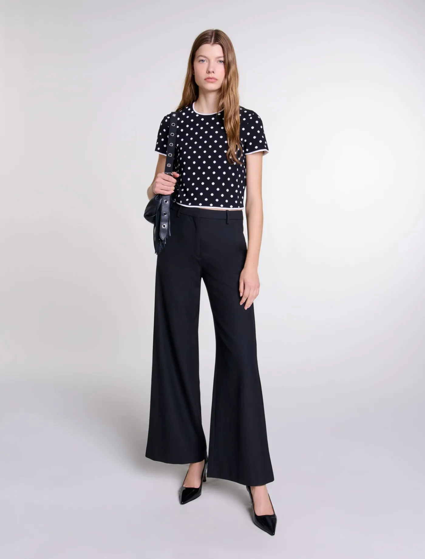 Flared trousers^Maje Fashion