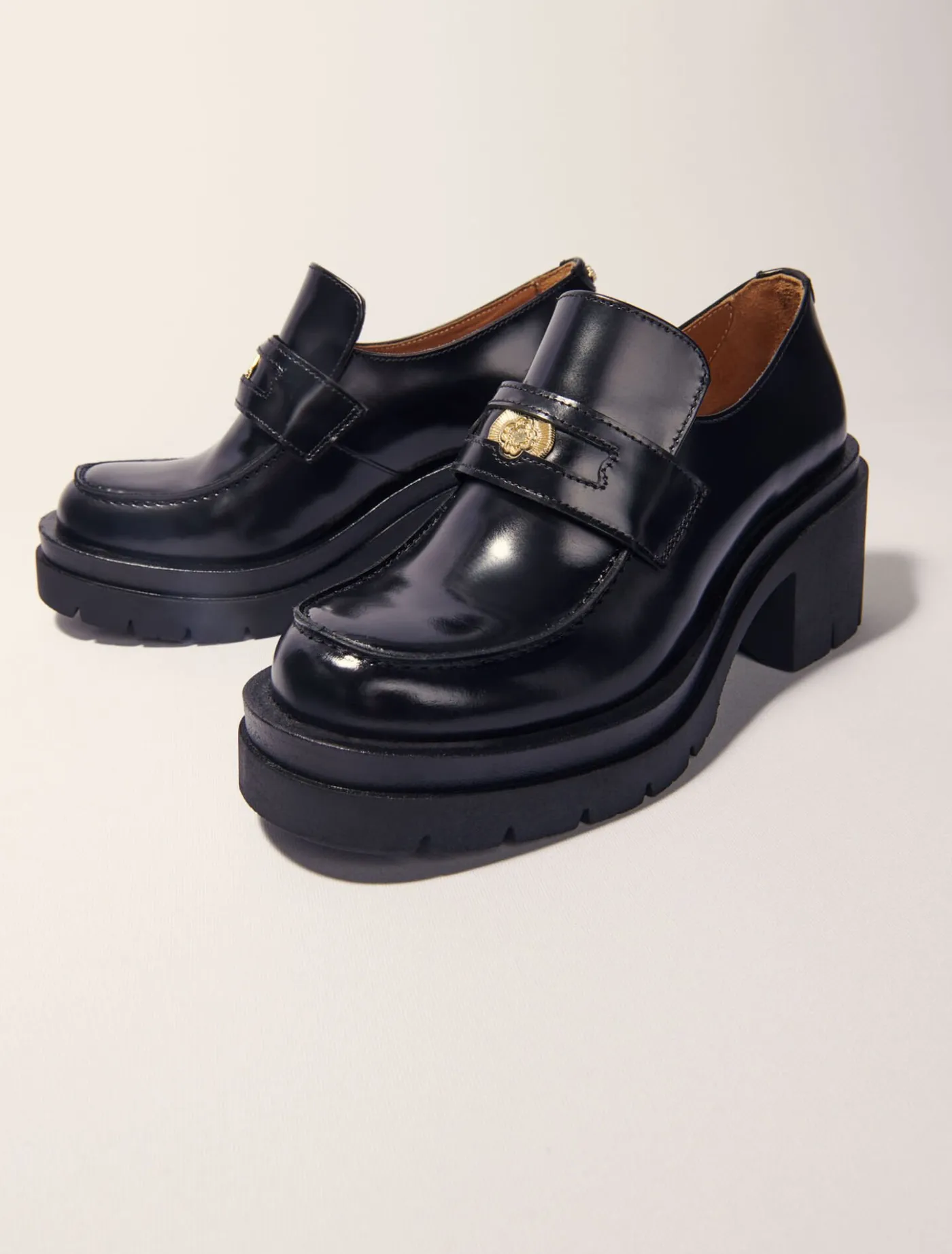 Heeled loafers^Maje Hot