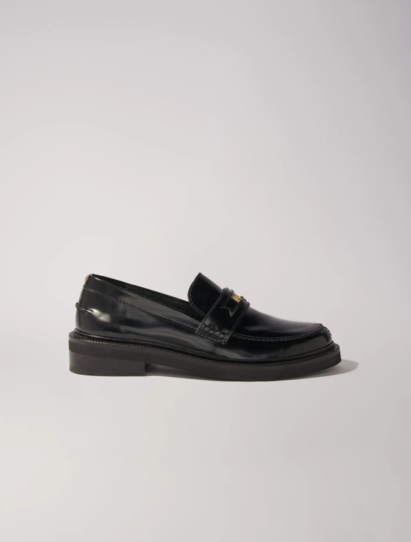 Leather loafers^Maje Best