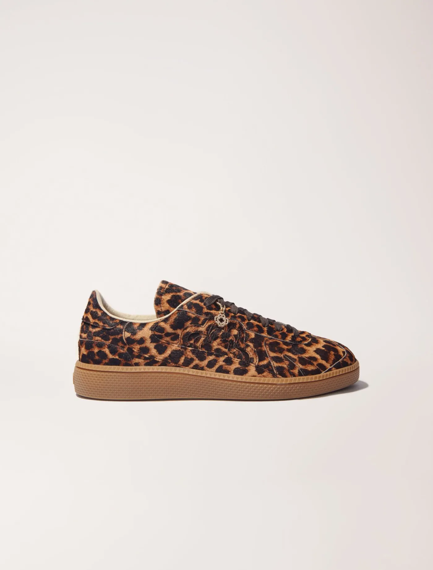 leather trainers^Maje Hot