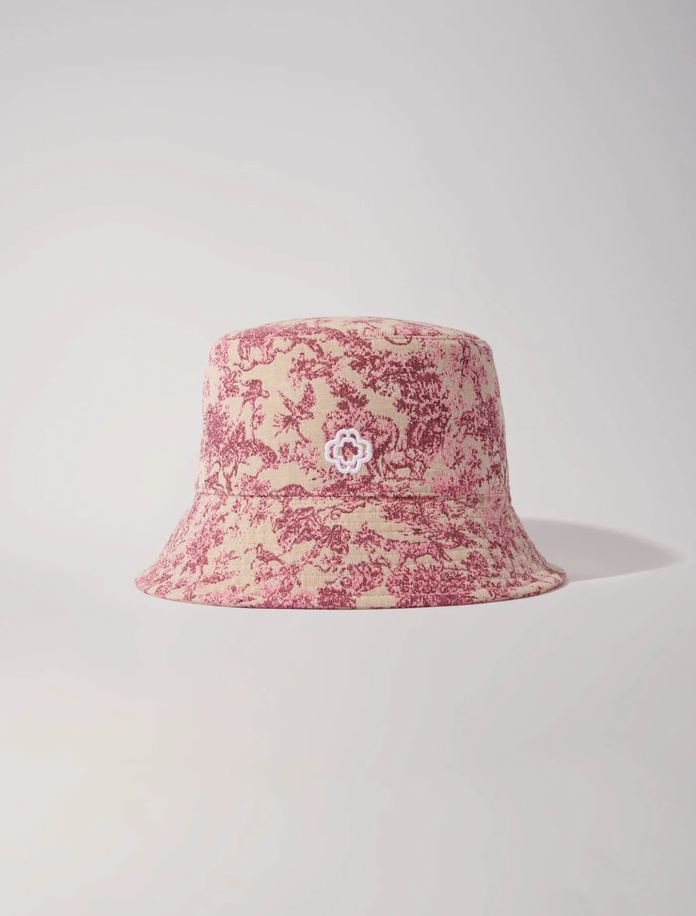 Patterned cotton bucket hat^Maje Cheap