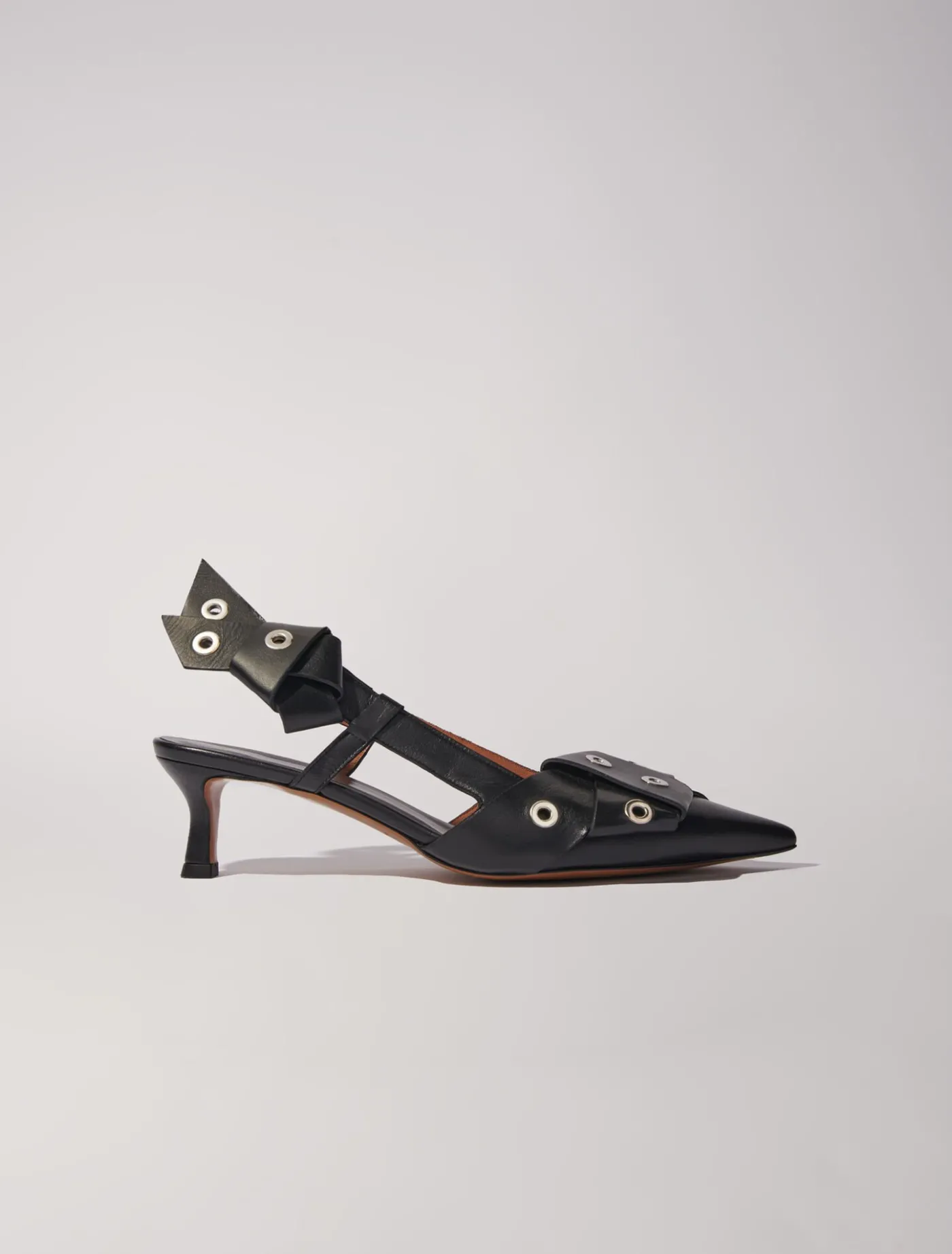 Pointed pumps with bow detail^Maje Best Sale