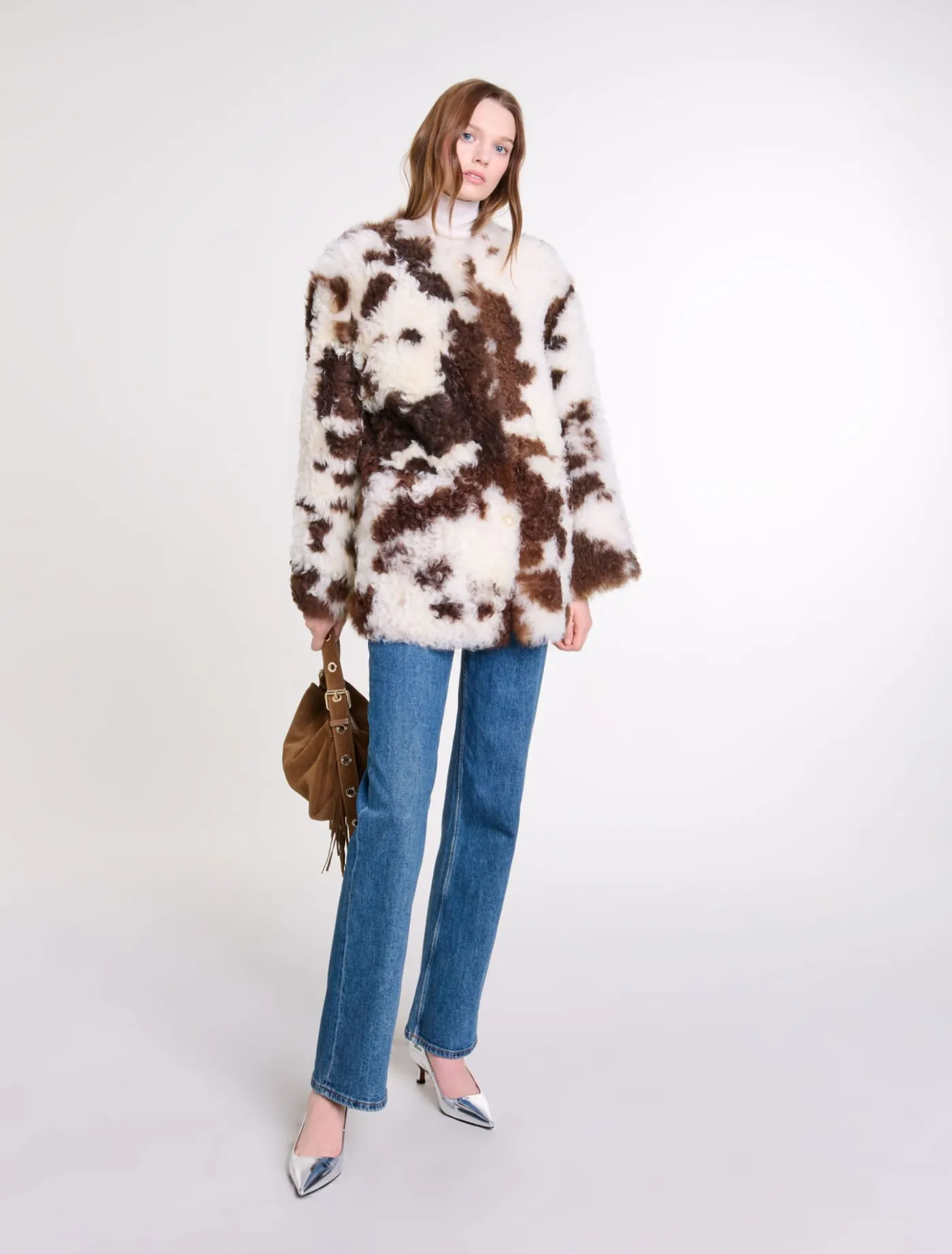 Reversible shearling^Maje Shop