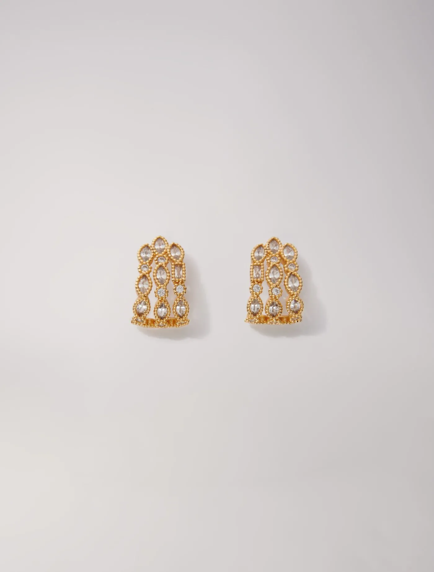 Rhinestone earrings^Maje Best Sale