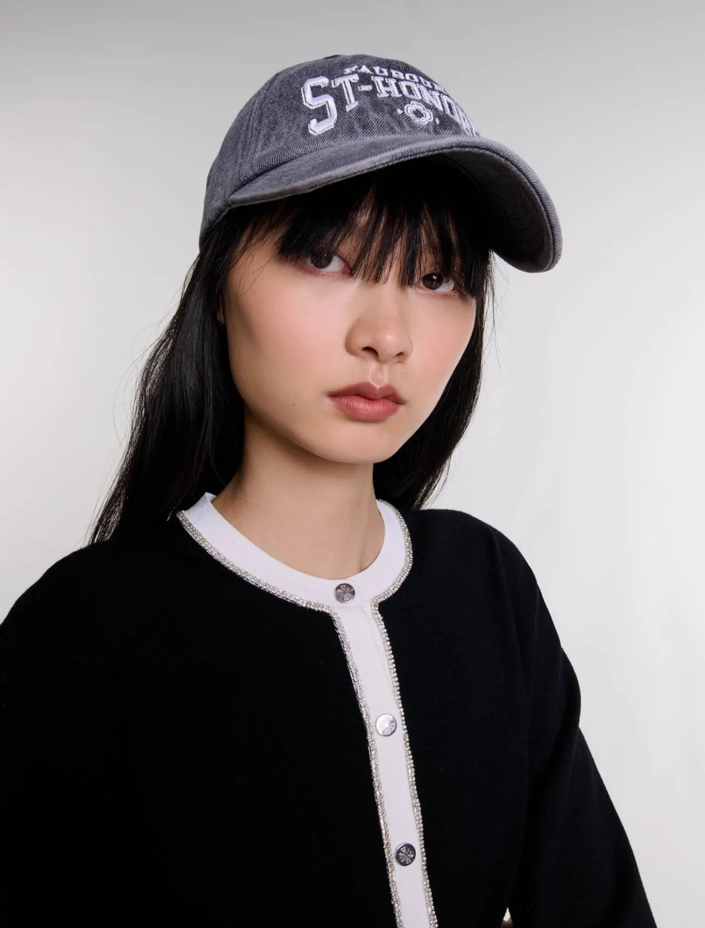 Saint Honoré denim cap^Maje Clearance