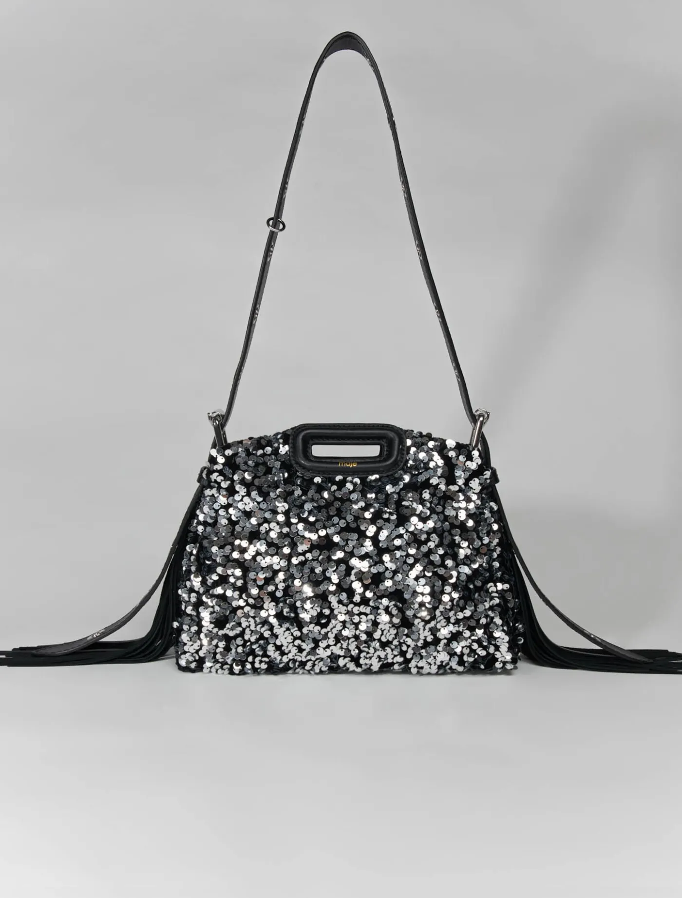 Sequin mini Miss M bag^Maje Outlet