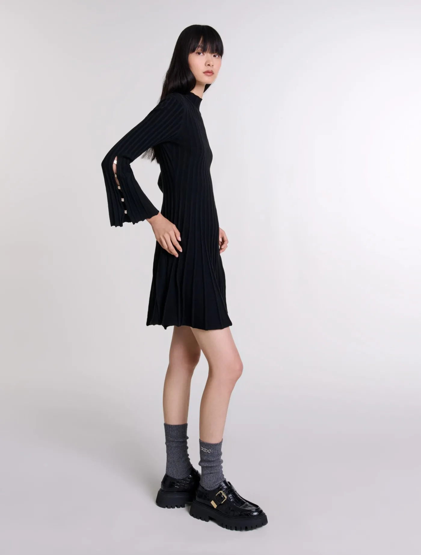 Short knit dress^Maje Best