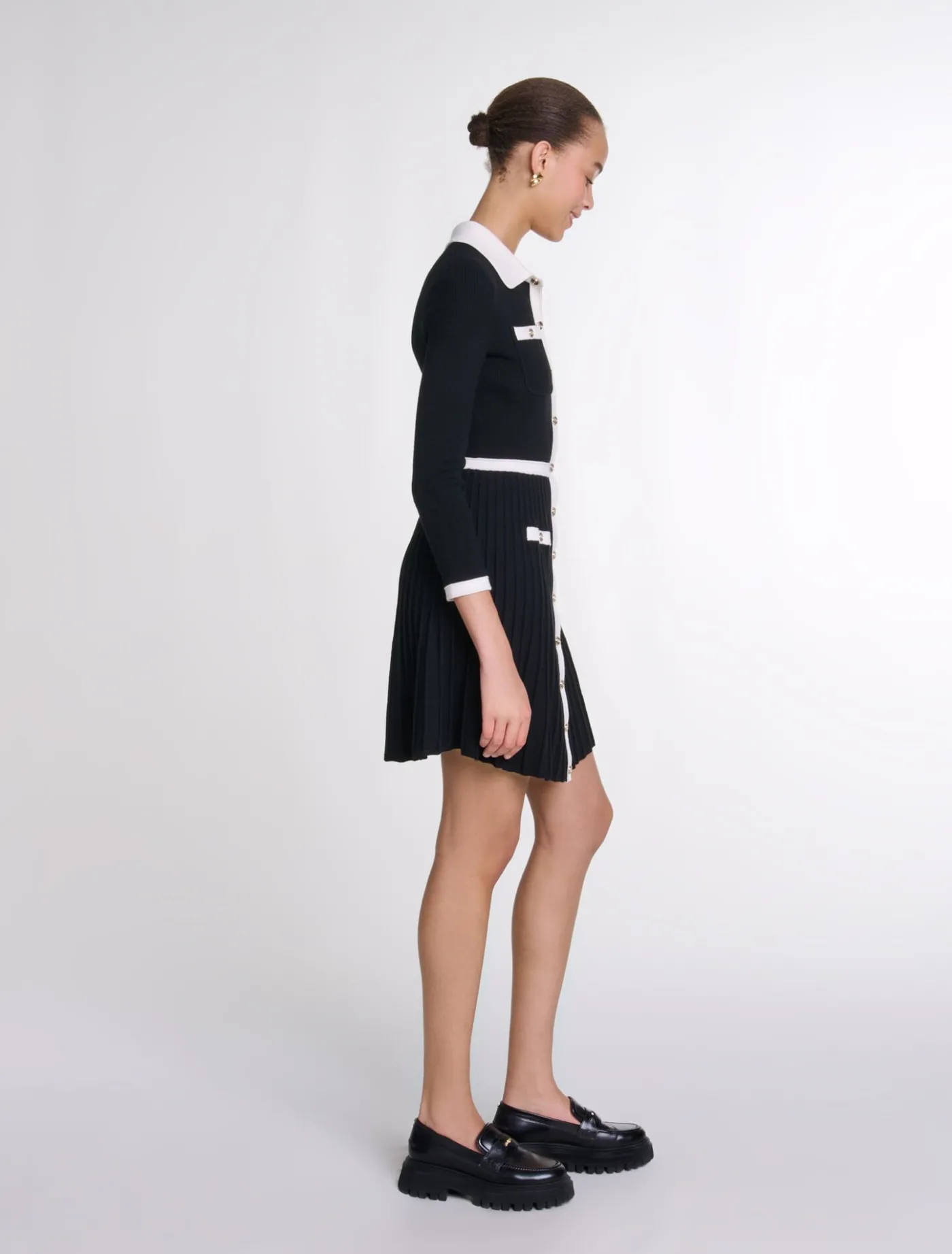 Short knit dress^Maje Sale