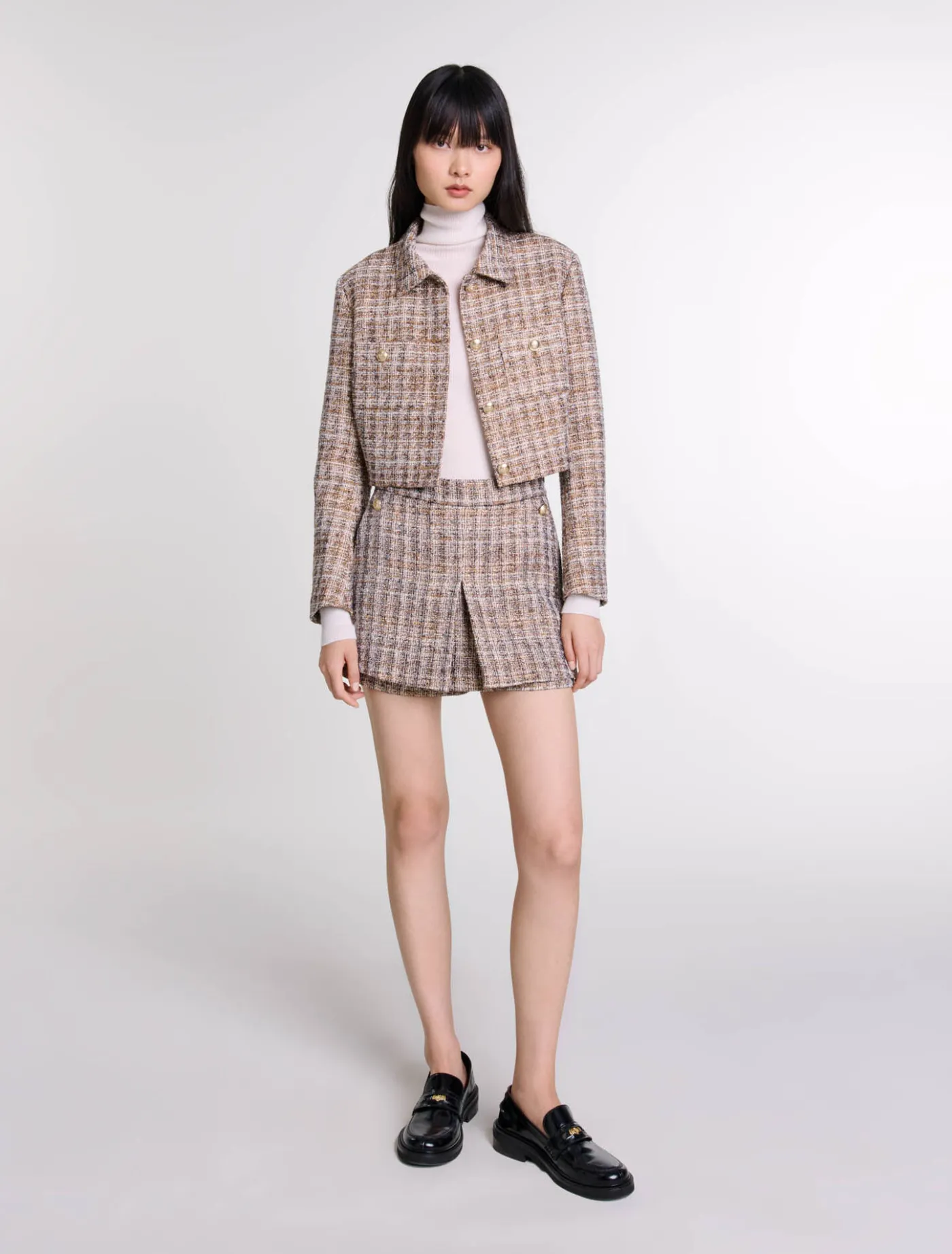 Short tweed jacket^Maje Online