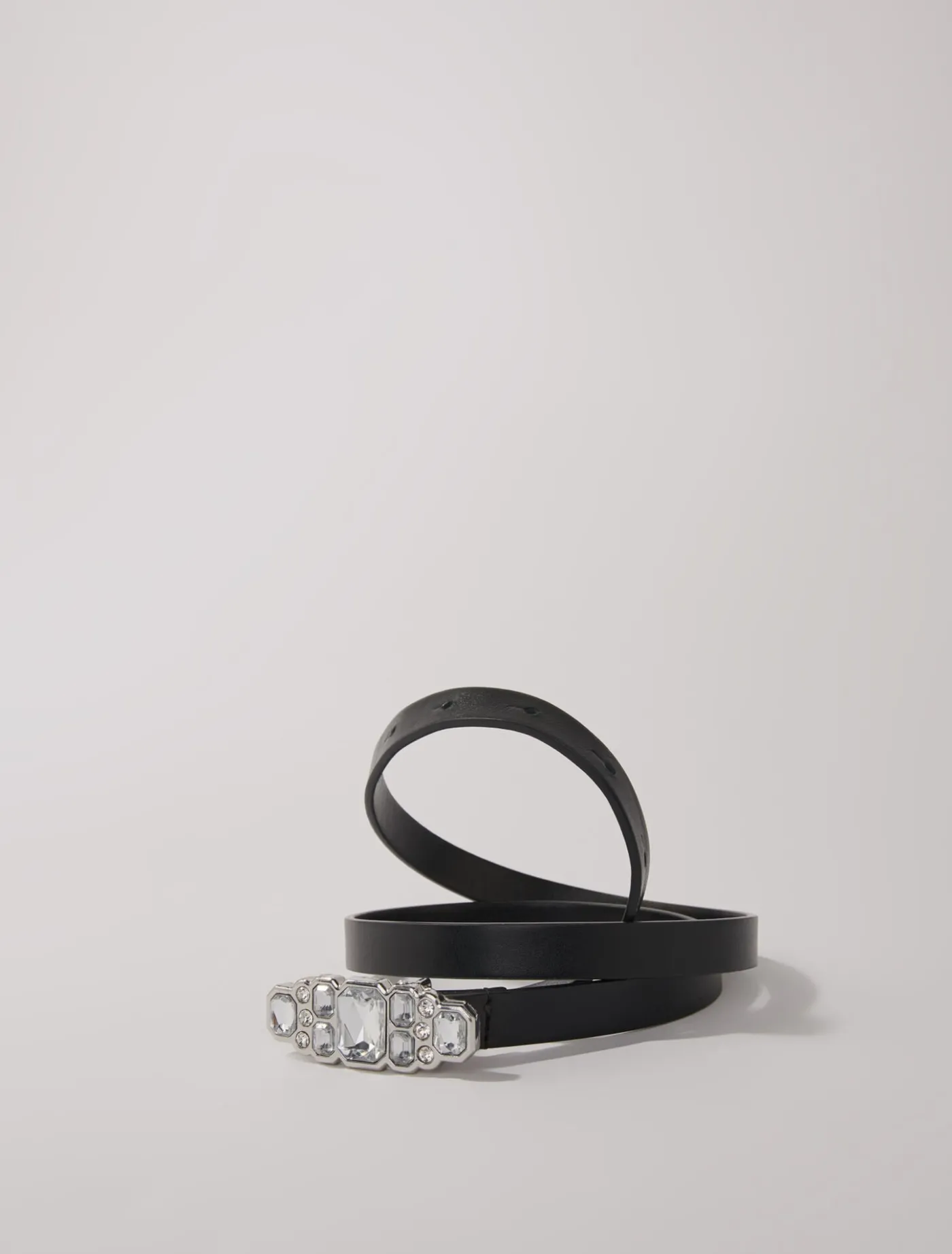 Slim rhinestone belt^Maje Clearance