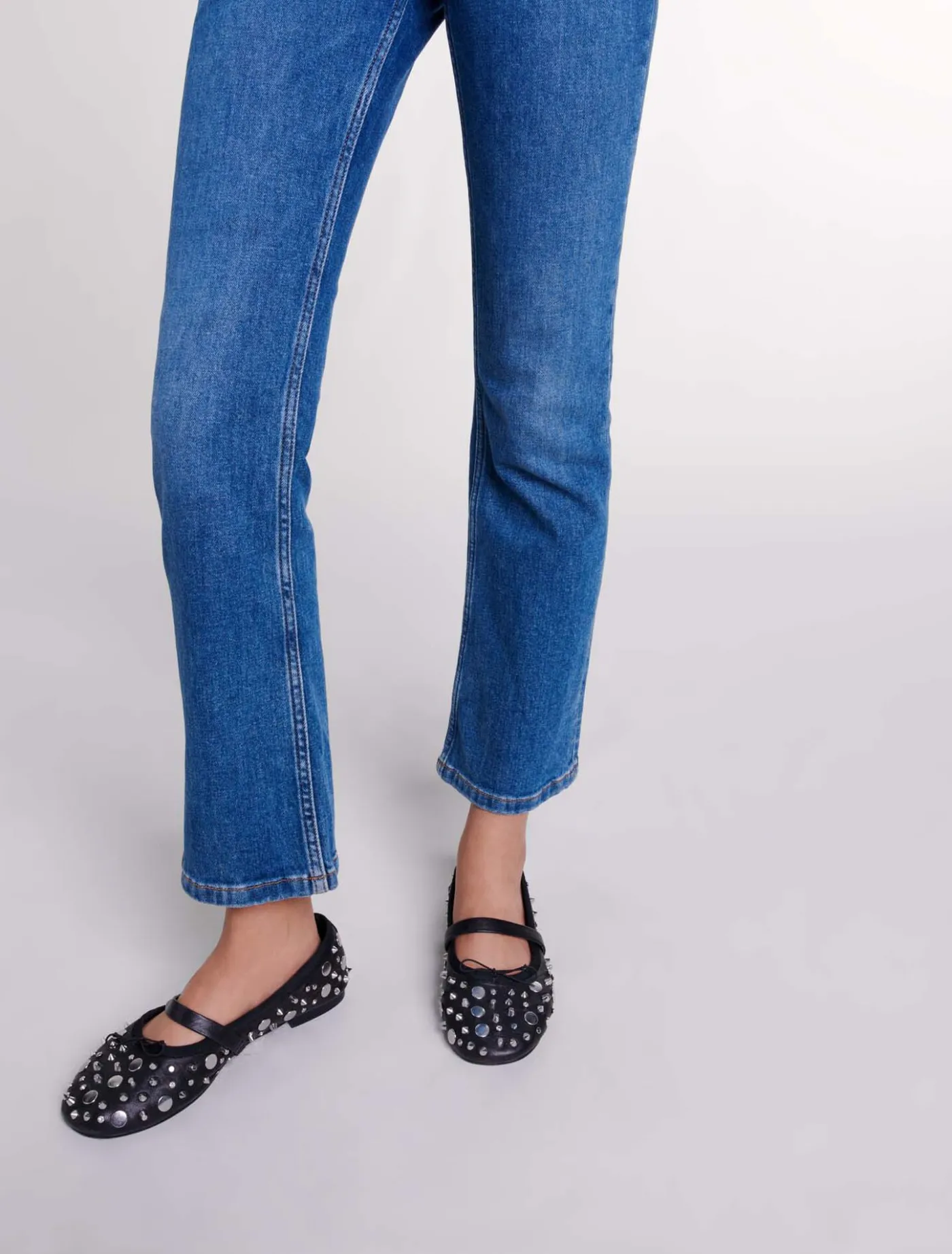 Studded ballet flats^Maje Cheap