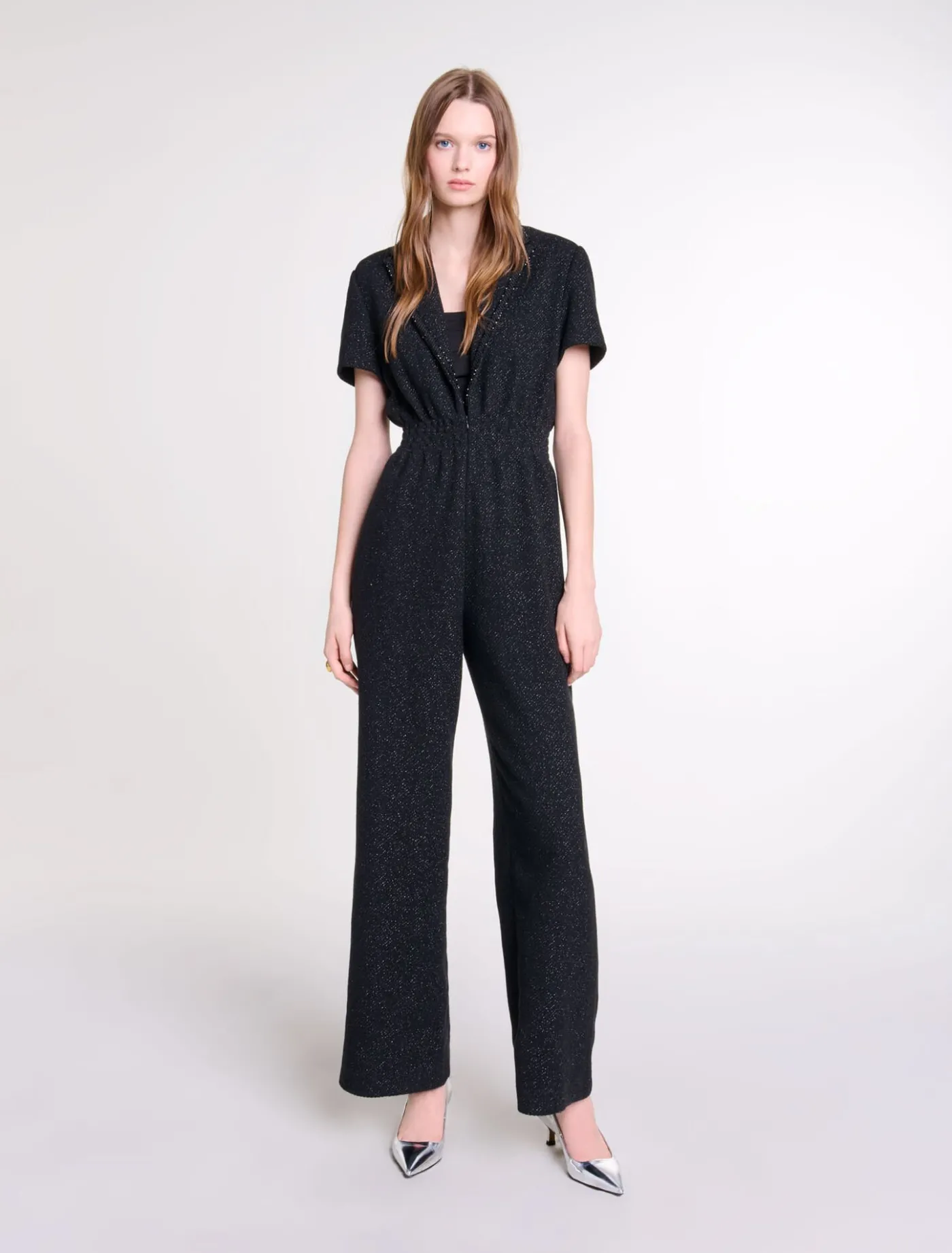 Tweed trouser suit^Maje Flash Sale