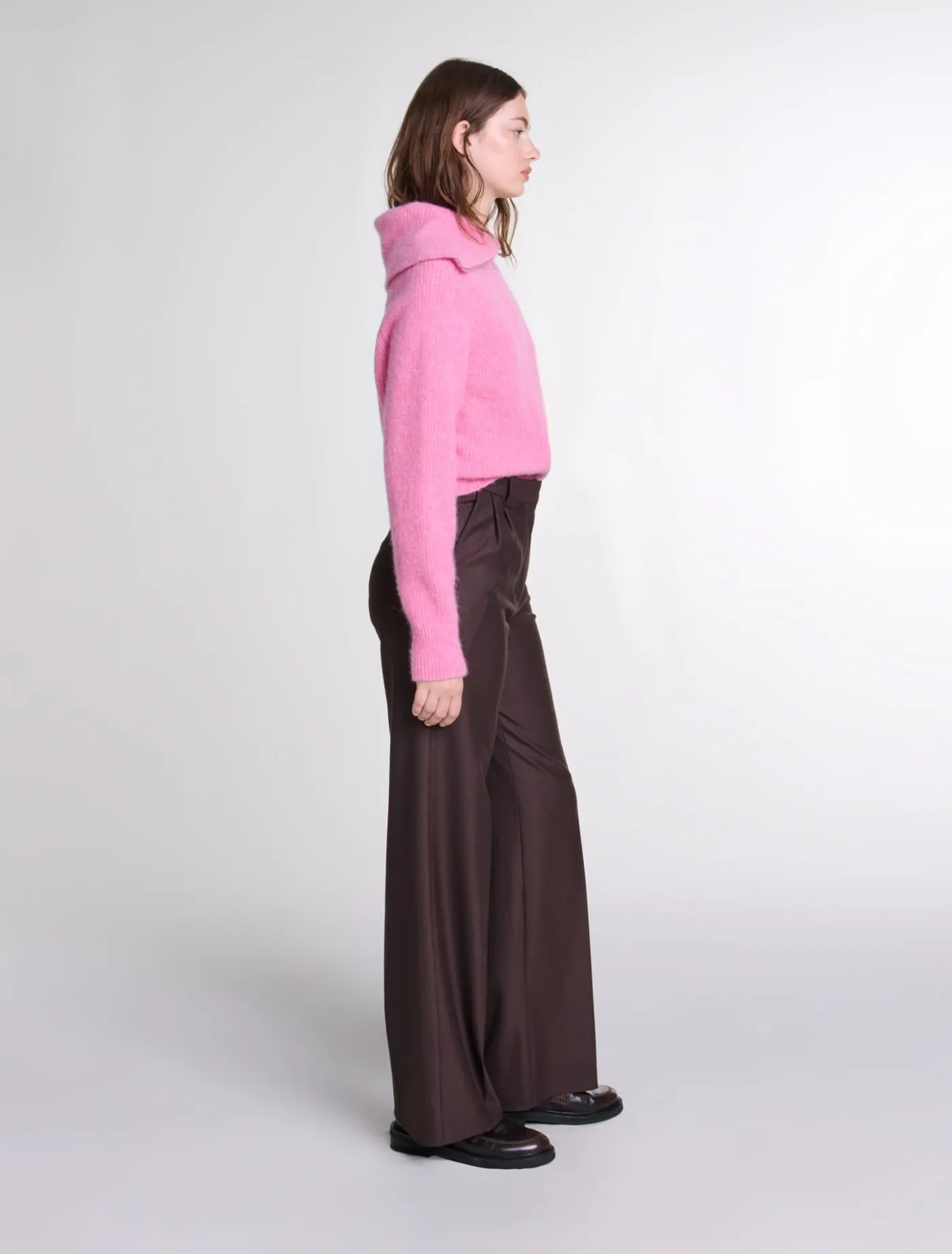 Wide-leg suit trousers^Maje Flash Sale