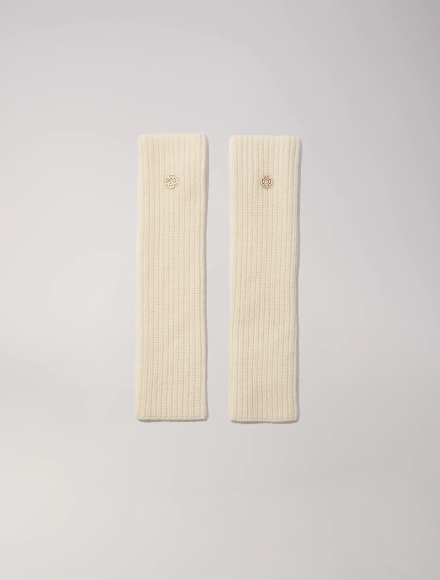 Wool and cashmere mittens^Maje Outlet