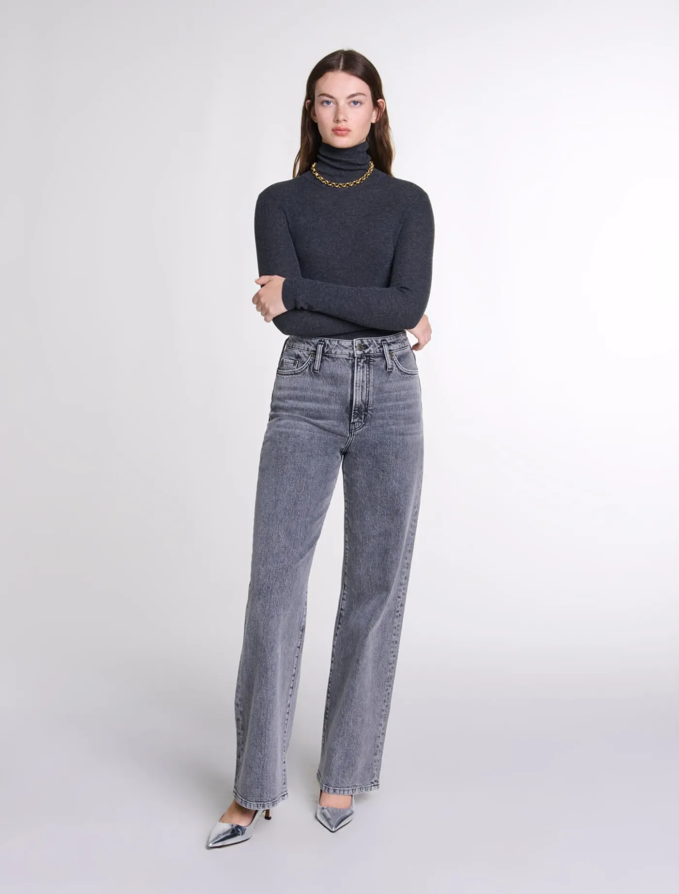 Wool and silk jumper^Maje Flash Sale